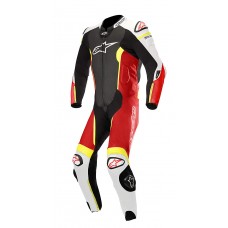 Мотокомбинезон Alpinestars Missile Leather Suit 1 PC Tech-Air black white red fluo/yellow fluo