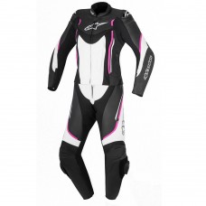 Мотокомбинезон Alpinestars Stella Motegi V2 2 PC Suit black white fuchsia