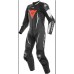 Мотоциклетный цельный перфорированный кожаный костюм Dainese Misano 2 D-Air®