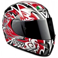 Мотошлем AGV TI-Tech Evo Multi Black-Red-Silver Мотошлем AGV TI-Tech Evo Multi Black-Red-Silver