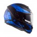 Мотошлем LS2 FF397 Vector Single Matt Black Blue